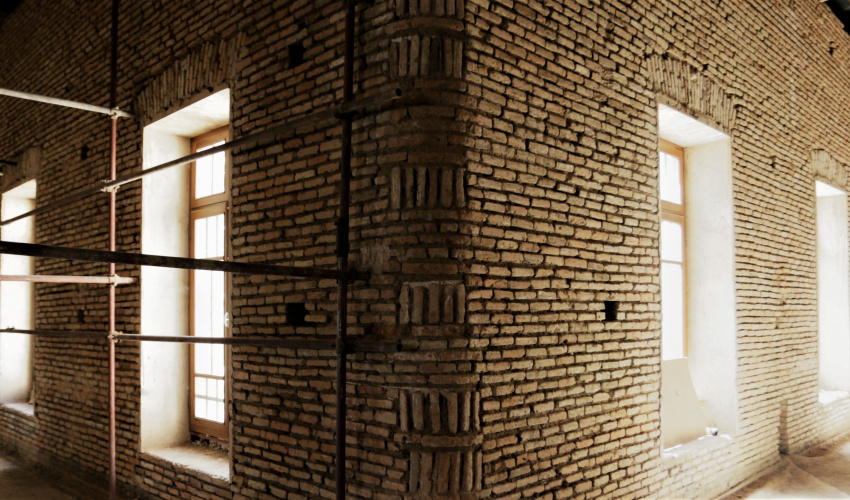 پروژه مرمت باغ ملی